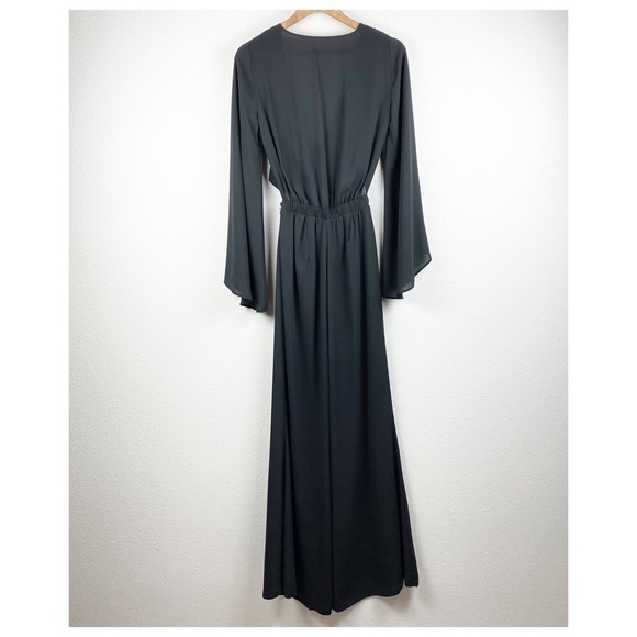 Show Me Your Mumu Jaelynn Jumpsuit in Black Crisp Size XS - Picture 4 of 10